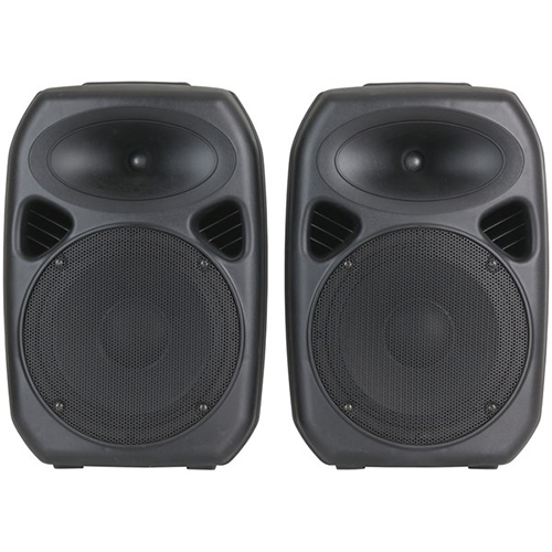 Digitech 10" PA Speaker System with 2 channel UHF Microphones eBay