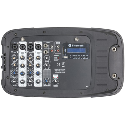 Digitech 10" PA Speaker System with 2 channel UHF Microphones eBay