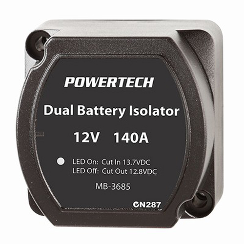 powertech dual battery isolator wiring diagram